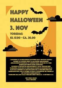 Halloween flyer